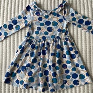 Tea Collection Blue and White Kids Dress